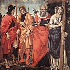 Four Saints Altarpiece by Filippino Lippi